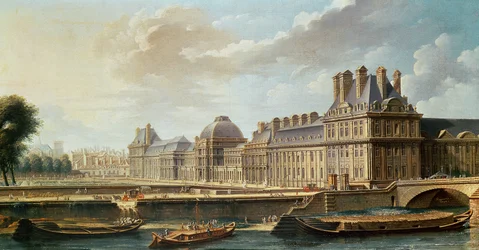Le palais et le jardin des Tuileries, 1757